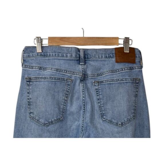 Abercrombie & Fitch Jeans Men 31 Blue Straight Leg Denim Preppy Distressed - Picture 4 of 7